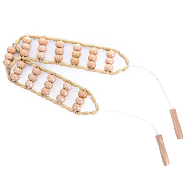 Natural Wood Cellulite Therapy Roller Set