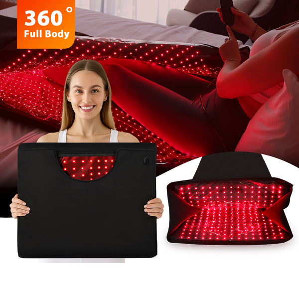GlowPod 360° Full-Body Red Light Therapy Mat